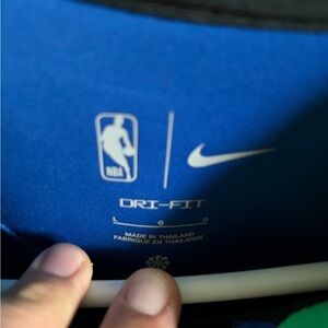 Nike Dri-FIT NBA Blue Milwaukee Bucks Jacket